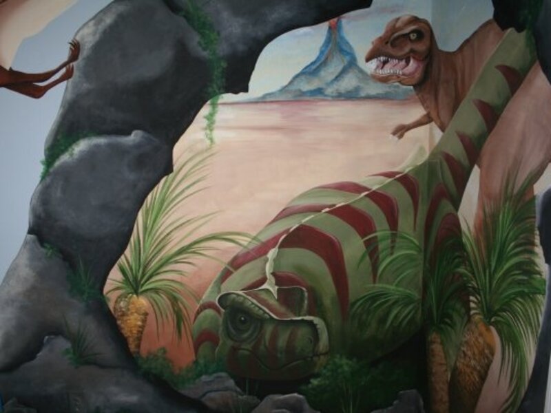 Dinosaur Mural