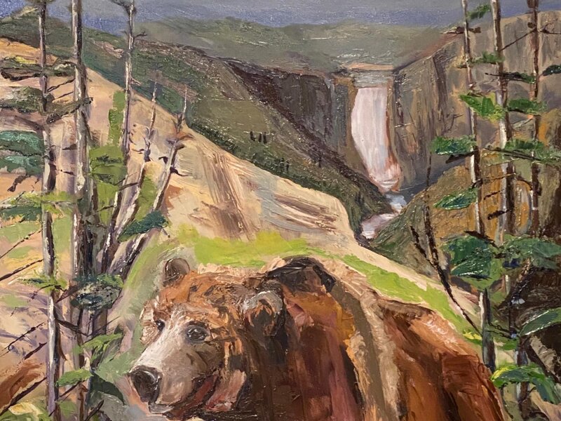 Yellowstone Memory of wildlife experienced in both Teton and Yellowstone National Parks.