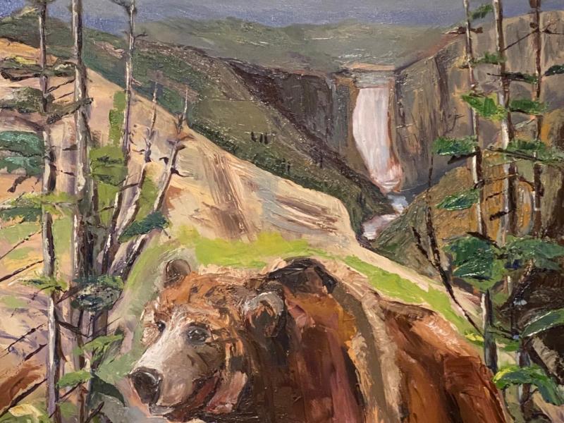 Yellowstone Memory of wildlife experienced in both Teton and Yellowstone National Parks.