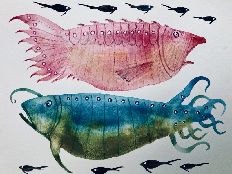 Painting in gouache, September, 2024