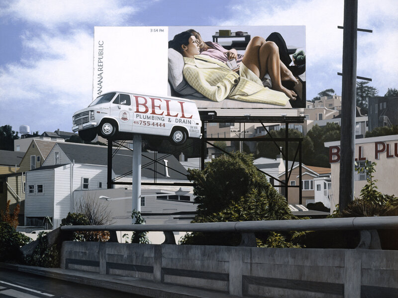 Photo of painting "Flying Truck" by David Holmes