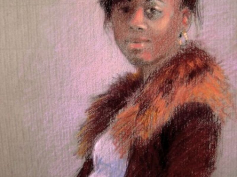 Girl in Fur