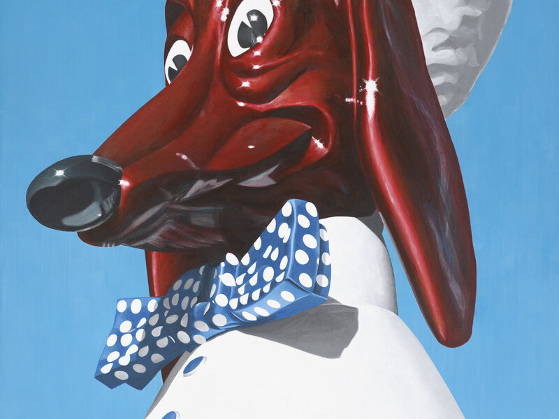 Photo of painting "Good Doggy" by David Holmes