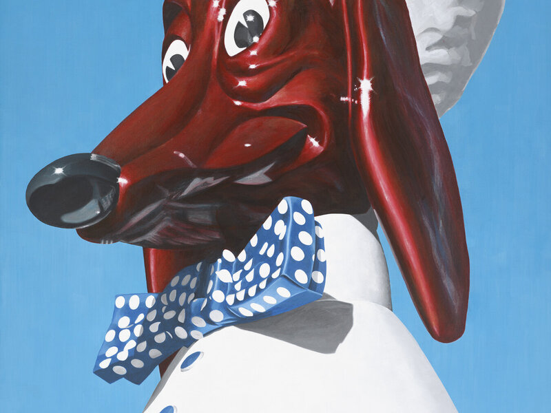 Photo of painting "Good Doggy" by David Holmes