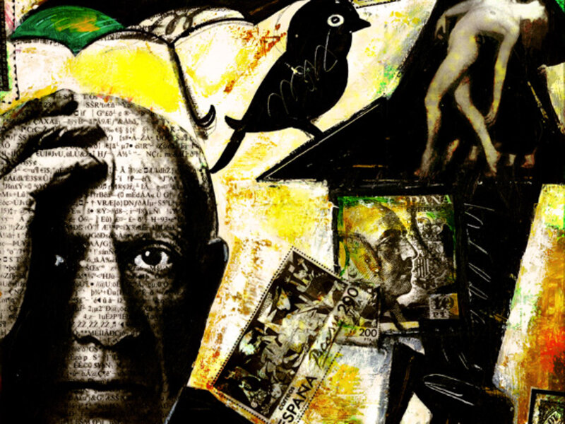 Picasso's Thinking of Guernica.