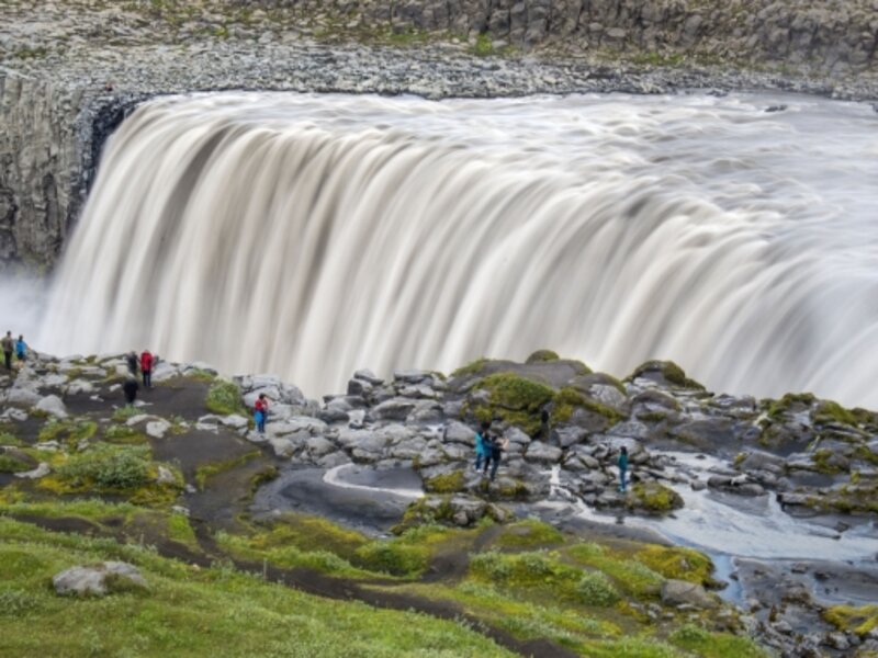 Dramatic falls in Iceland.
