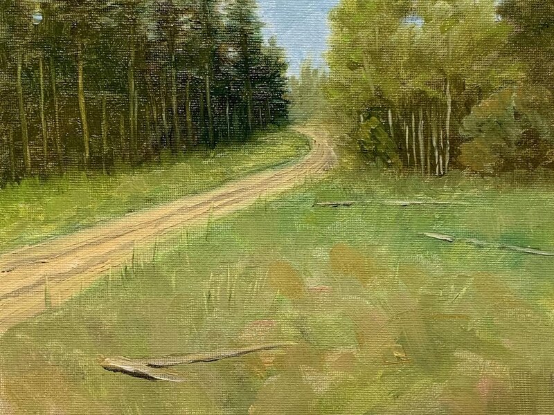 9 x 12 oil on canvas panel