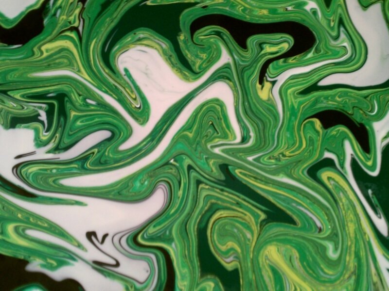 green glow
