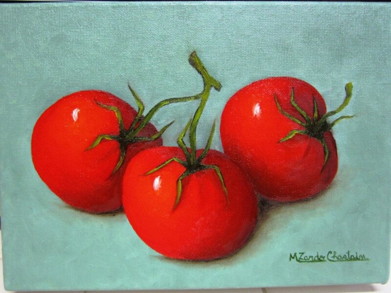 Tomatoes on the vine