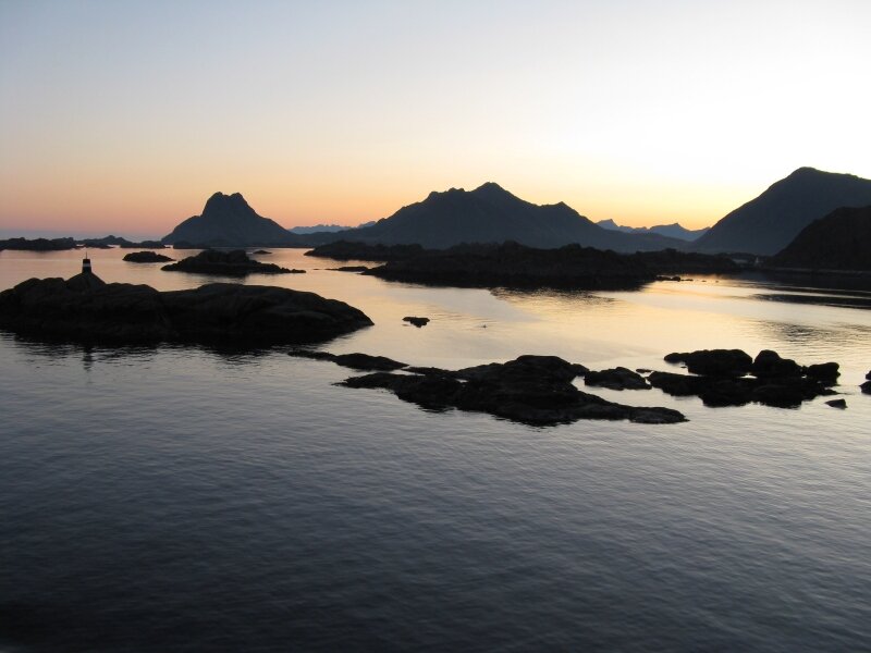 Lofoten Islands at Stamsund, Norway