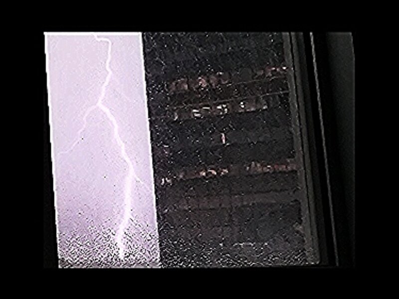 Lighting, building, storm, window