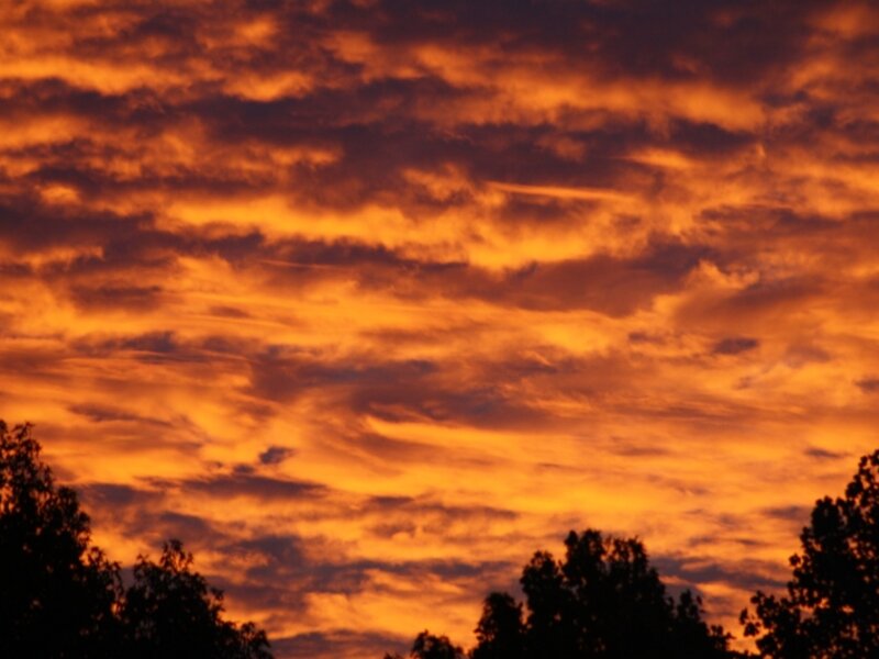 Clouds at a football game