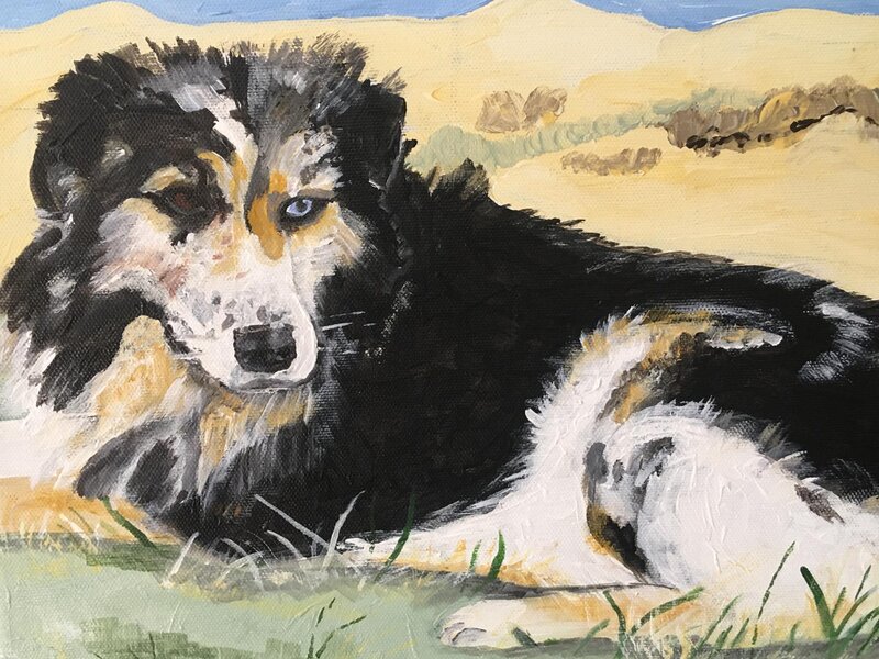 Acrylic on canvas
