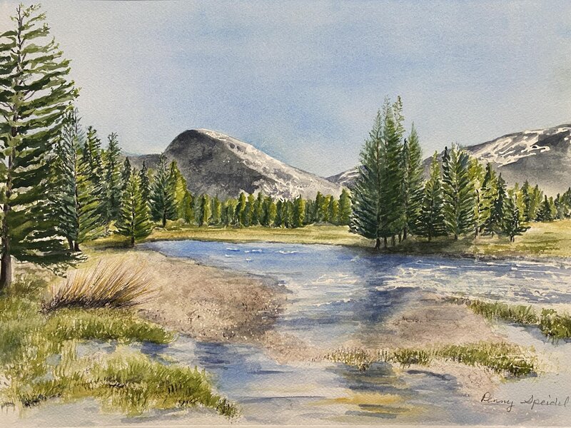 Tuolumne Meadows at Yosemite National Park, CA