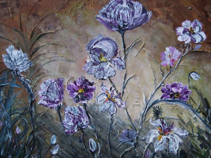"A Field of Flowers"