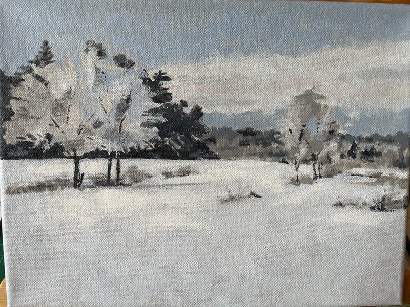 Winter scene