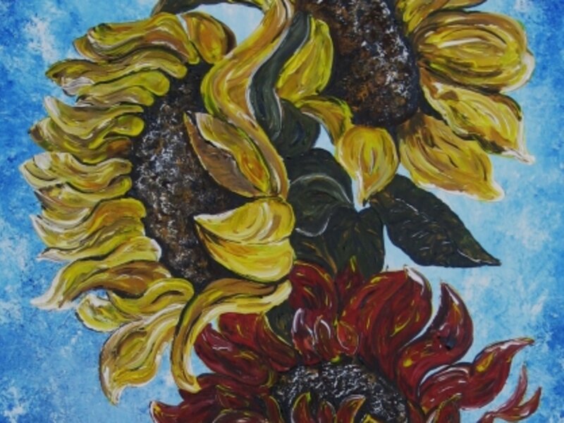 “Sunflowers in Bloom”