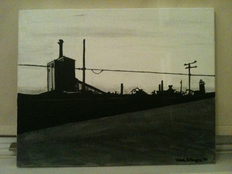 TorrenceAvenue Acrylic Grayscale