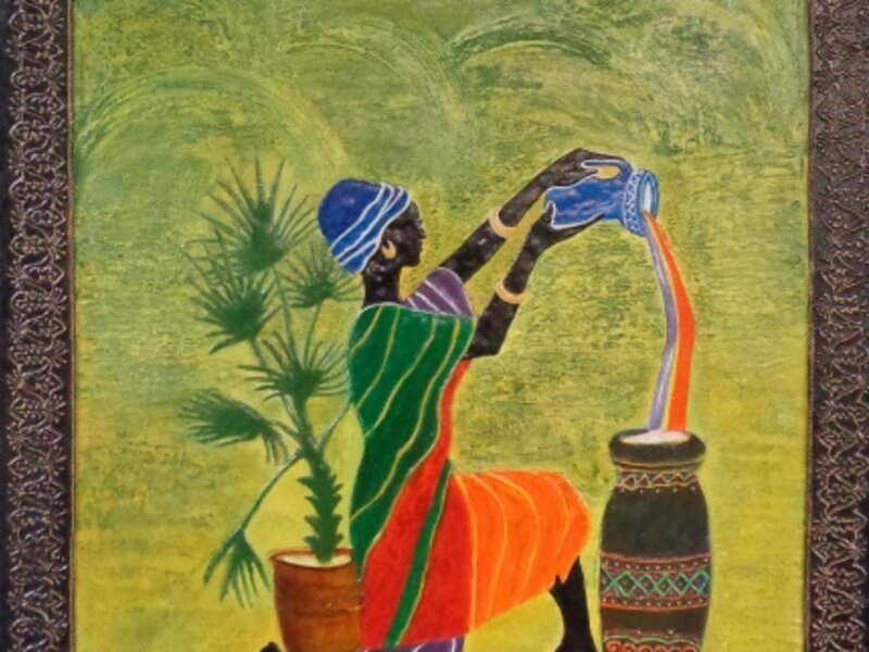 Feminine Energy, Female Painting,Original 100% handcrafted