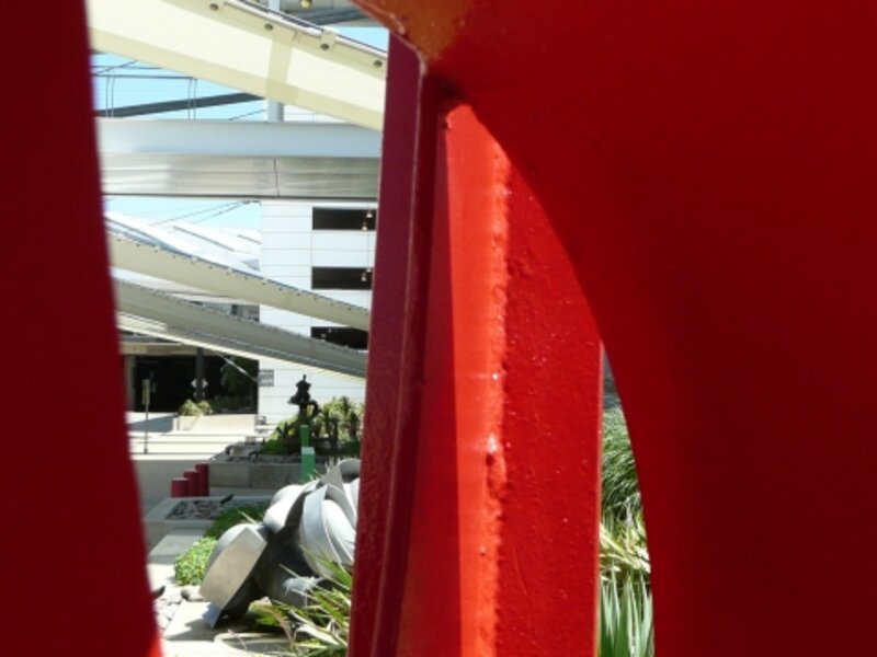 Looking through the Sculpture