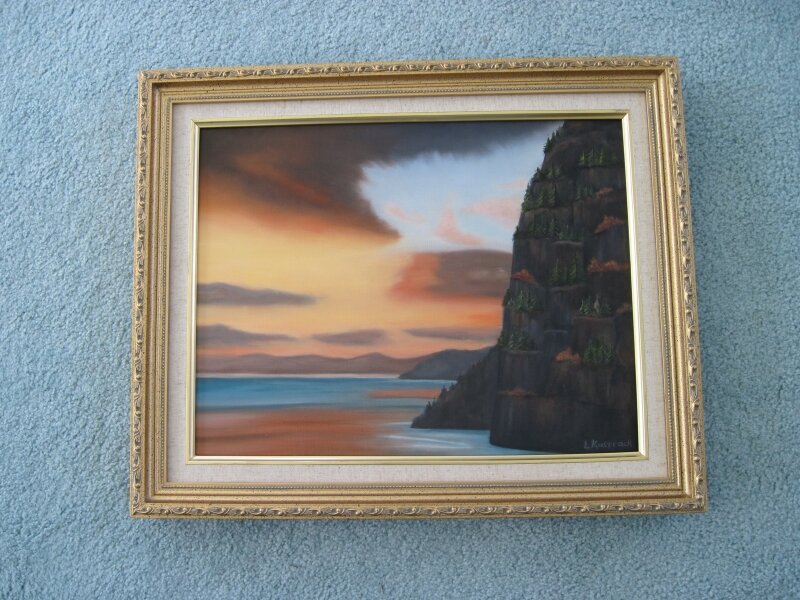 Fjord on Saguenay River