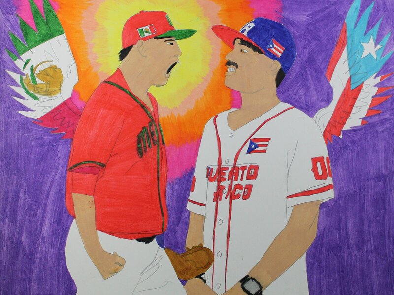 Mexico and Puerto Rico baseball face to face