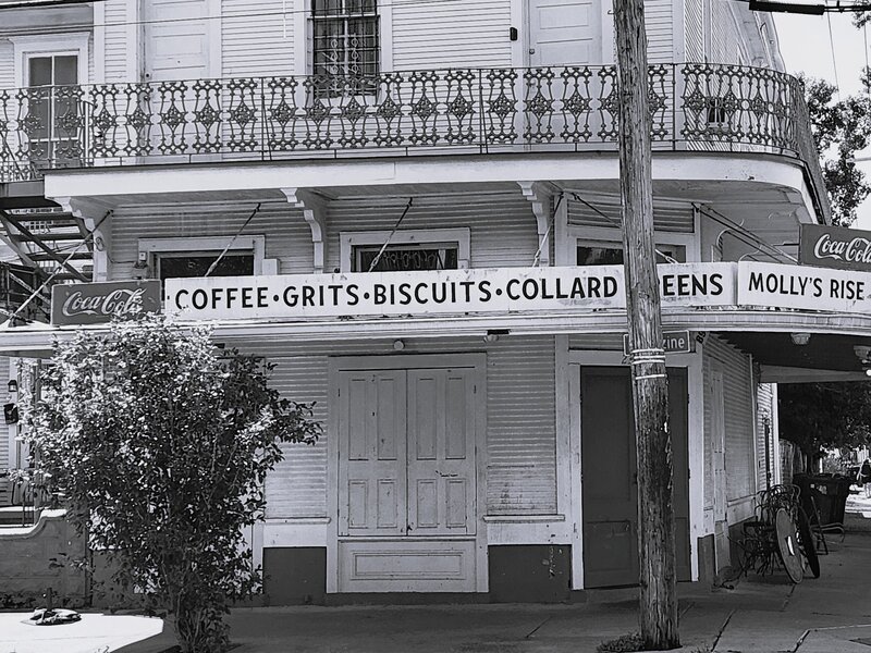 Molly's Trim B&W, New Orleans