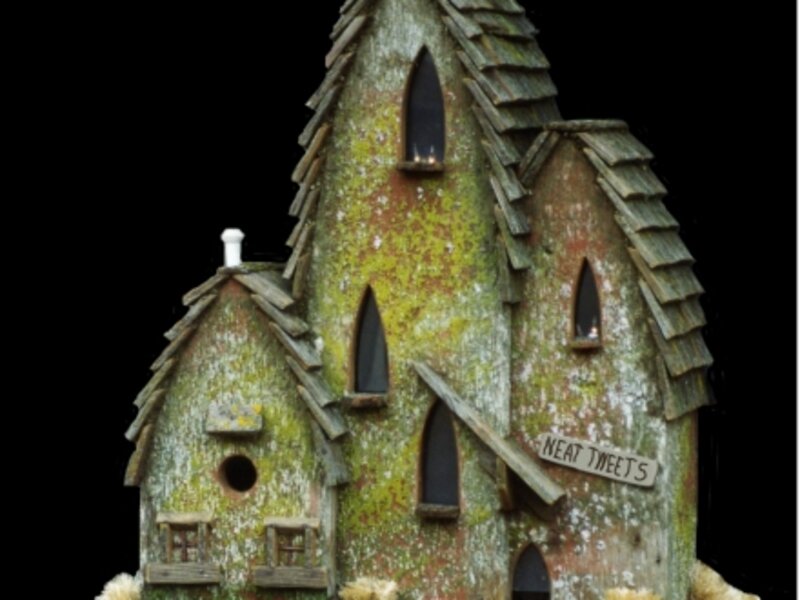 Unique Custom Birdhouse replica of historic building in Montclair, CA 