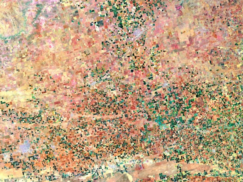 Satellite Imagery by Jeremy J Starn, and USGS Landsat 8 Satellite 