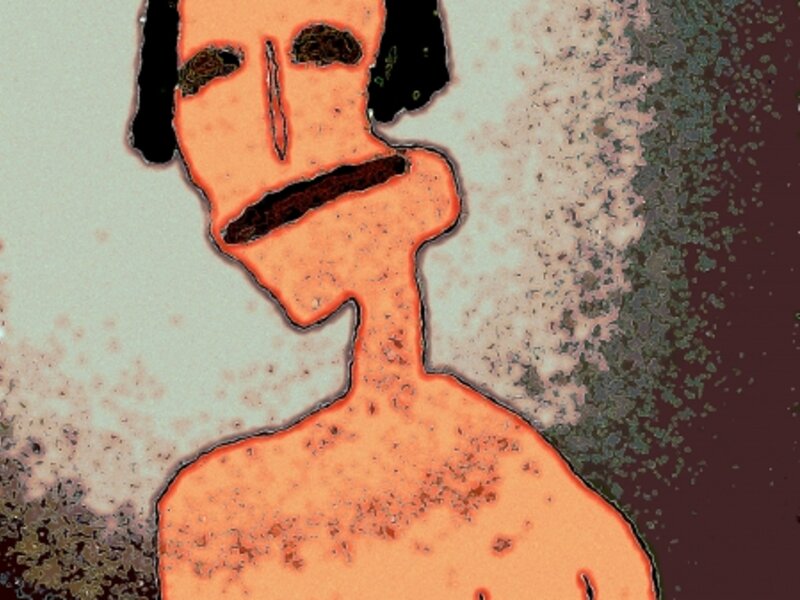 Old Lady in Moonlight.