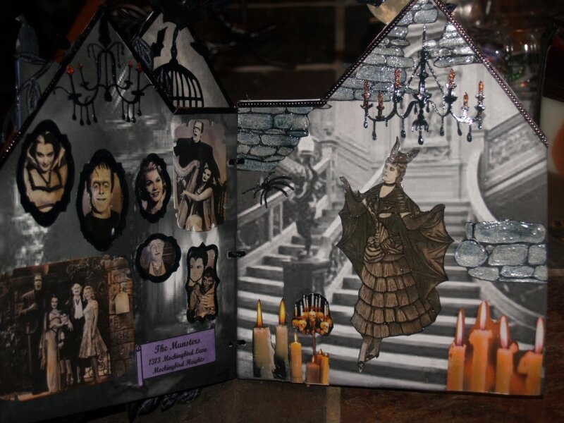 Creepy Manor Book pages 6 and 7