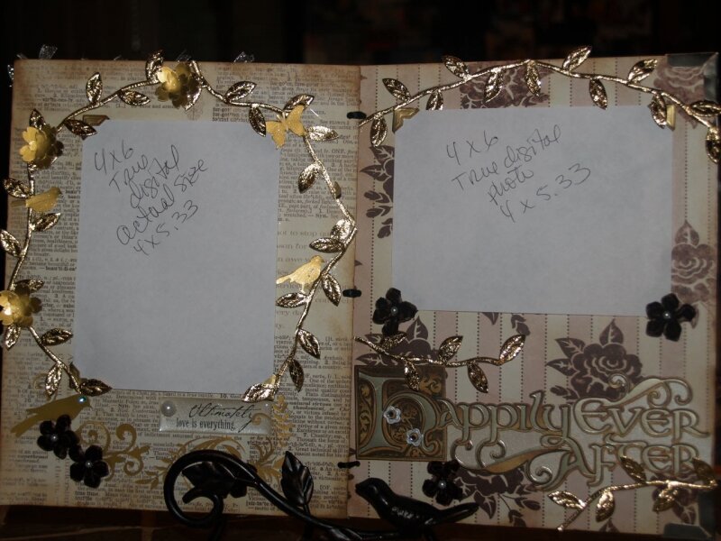 Wedding Album pages 10 and 11