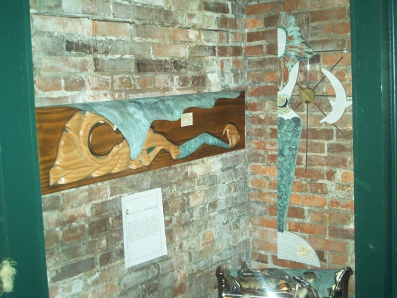 mermaids, stone, marble, wood, copper