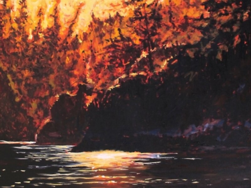A Radiant Rogue River