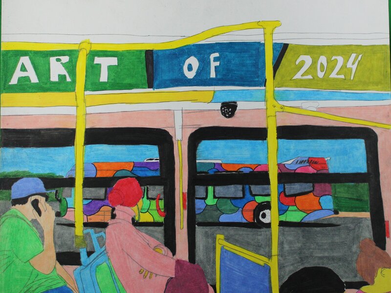 Riding the bus