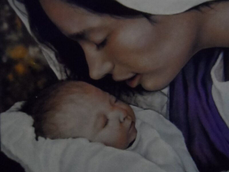 Mary and baby Jesus