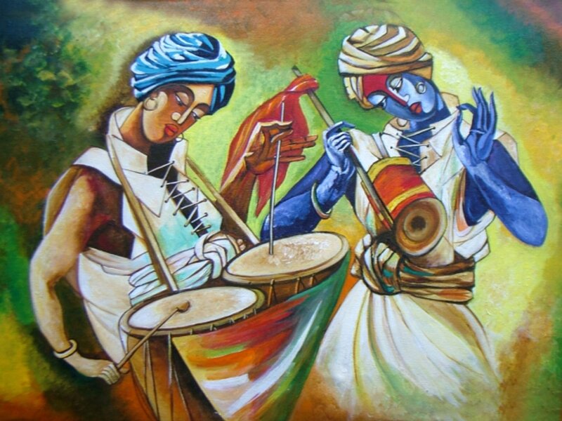 Celebrations - Original Acrylic Painting