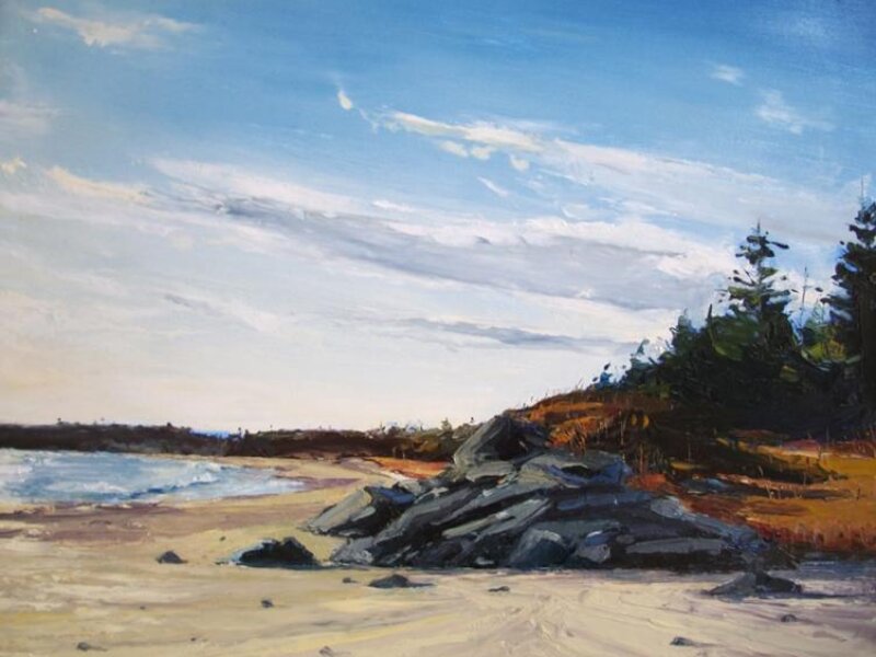 Seawall Beach - Morse Mountain, Maine