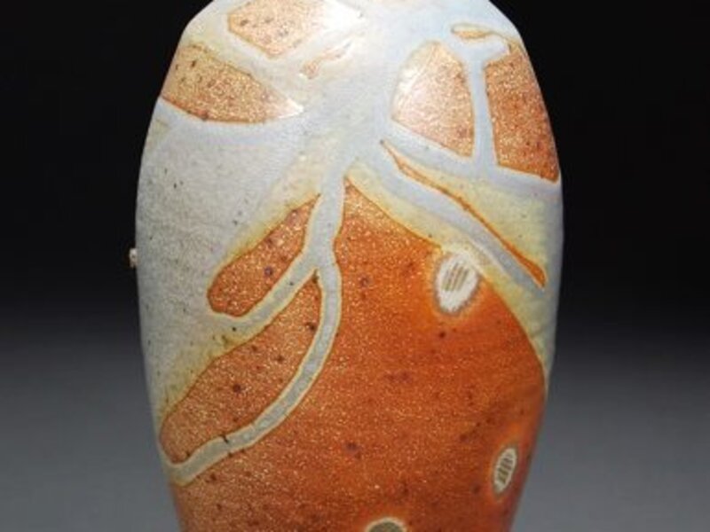 Salt Fired Bottle