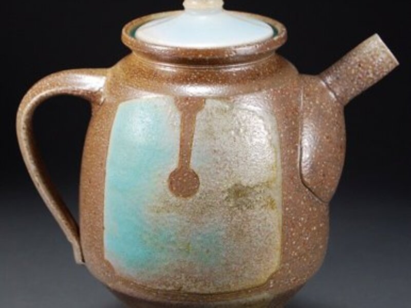 Salt Fired Teapot