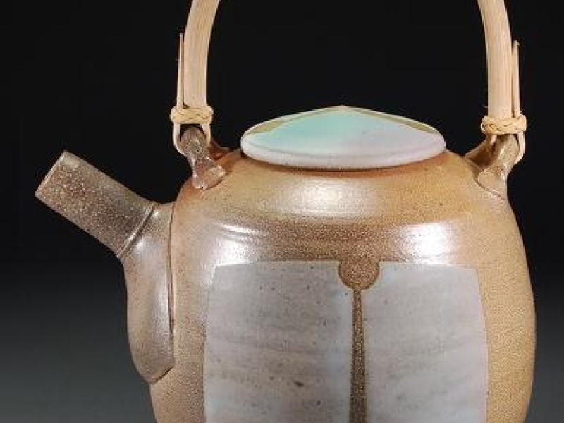 Salt Fired Teapot