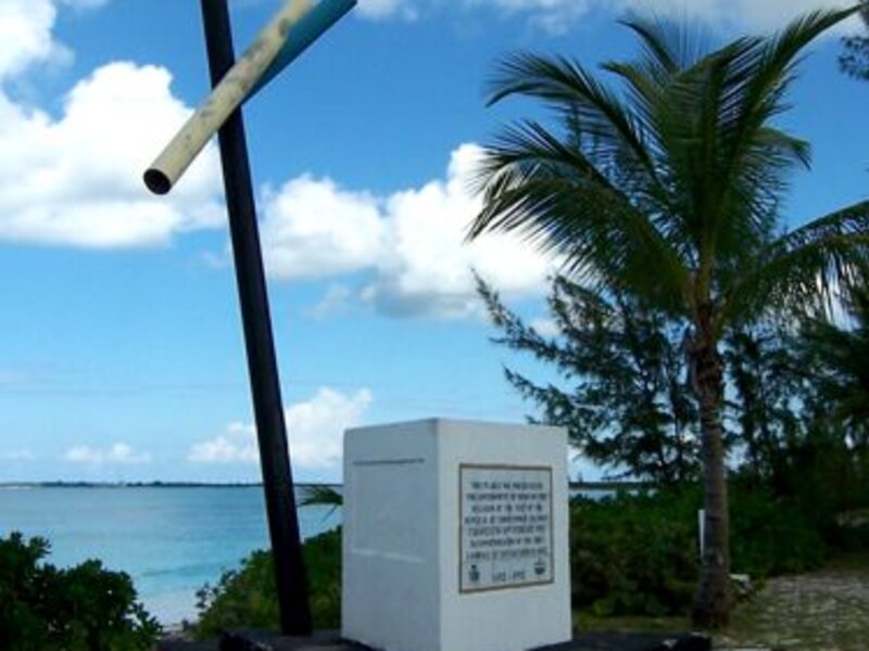 "Encounter of Three Worlds" Guanahani (San Salvador,) Bahamas