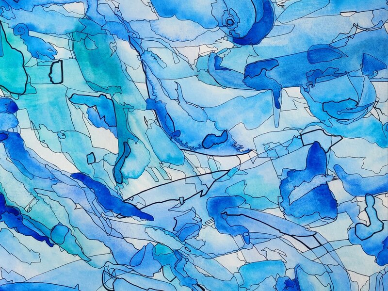 Watercolor painting