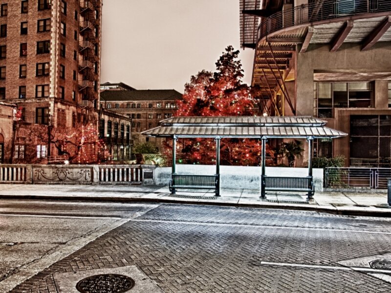 San Antonio Bus Stop