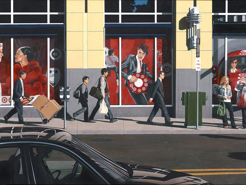 Photo of painting "Target Acquired" by David Holmes