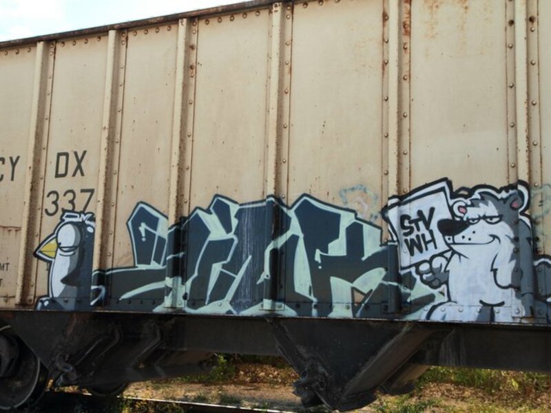 Train Car Art