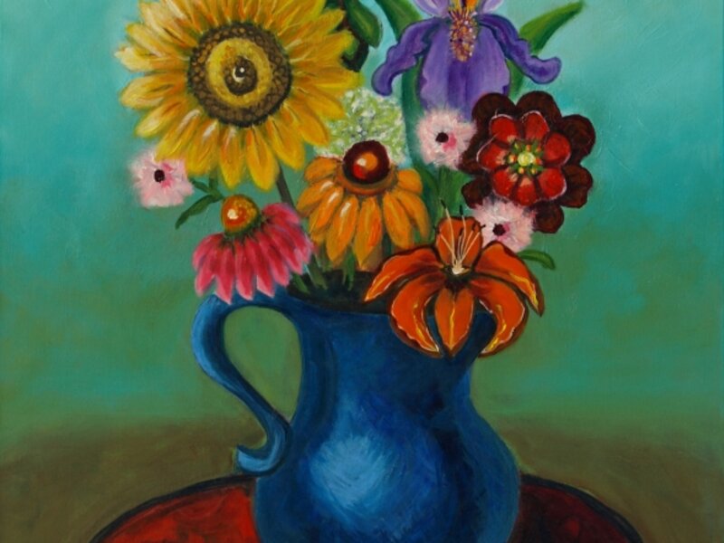 Ultramarine Pitcher