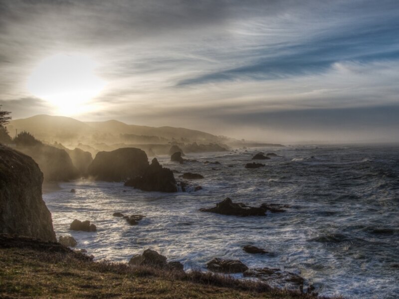 Pacific Coast Sunrise
