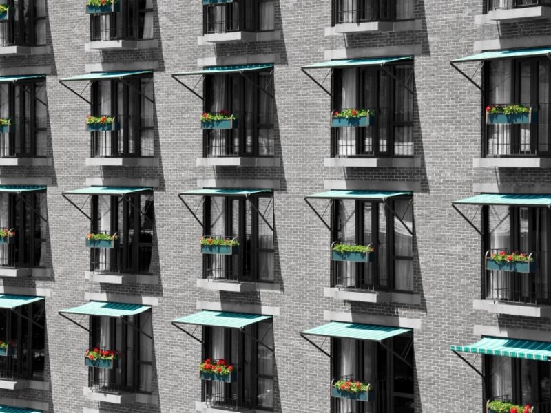 Window Boxes and Awnings