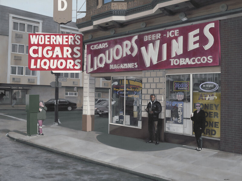 Photo of painting "Woerner's" by David Holmes